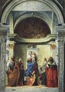 Gentile Bellini Zakaria St. altar painting France oil painting artist